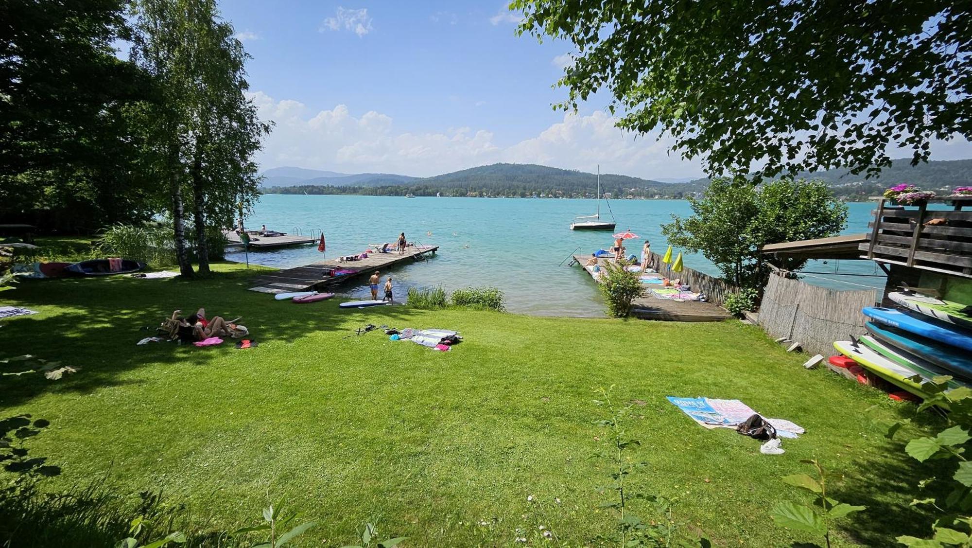 "Casa Antonio" 3 Gehminuten Strandbad Sekirn, Inkl Seezugang Екстер'єр фото